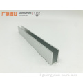 Ang profile ng extrusion ng aluminyo u hugis